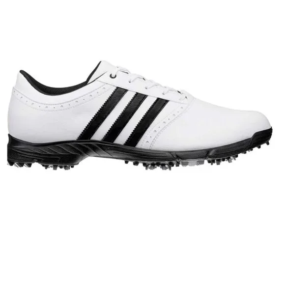 adidas | Shoes | Adidas Traxion Classic Golf Shoes Whiteblack | Poshmark